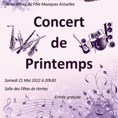 Concert de Printemps Concert de Printemps
